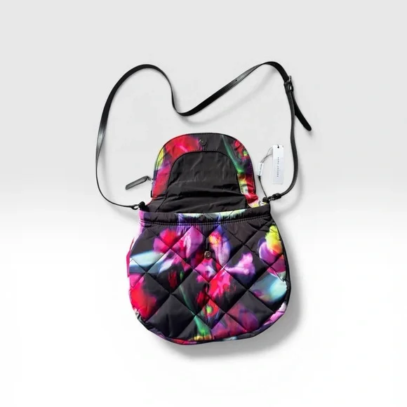 Marc Jacobs Floral Print Quilted Nylon Crossbody  NWT - Picture 4 of 11